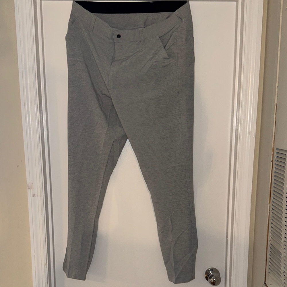 Heathered Gray BYLT Men's Gray Performance Pants 38x34”